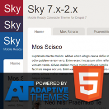 Sky theme thumbnail